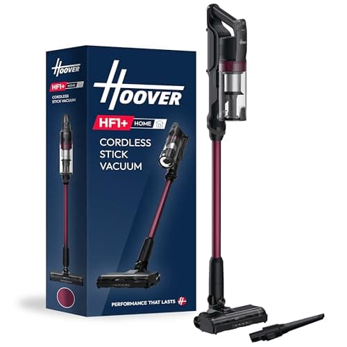 Image of Hoover HF1 Plus Cordless Vacuum Cleaner with Turbo Suction Mode, Up to 45 Min Runtime, LED Lights, Anti Hair Wrap, Handheld Capability with Multi-Floor Nozzle and Crevice Tool [HF1P10H]