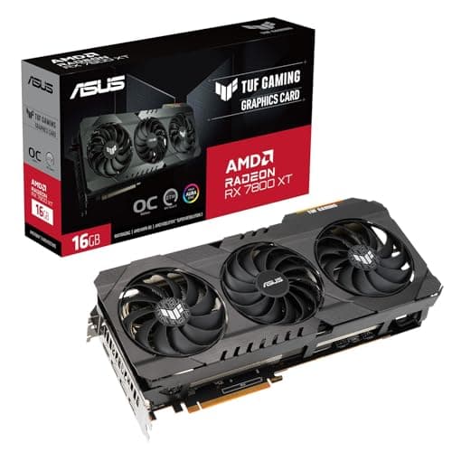Image of ASUS TUF-RX7800XT-O16G-OG-GAMING AMD RADEON RX 7800 XT 16GB GDDR6 OC HDMI 3xDP SCREEN CARD