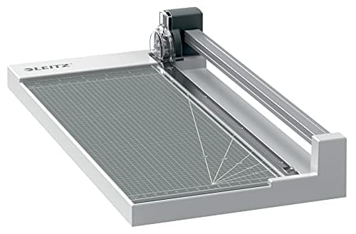 Image of Leitz Precision Home Office Paper Trimmer A4, Trims Up to 10 Sheets, 305mm Cut Length, Straight Trim Bypass Blade & Alignment Guide, 90260000