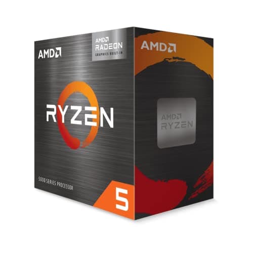 Image of AMD Ryzensets 5 5600G processor ( integrated Radeon Graphics, 6 Cores /12 Threads, 65W DTP, AM4 Socket, 19MB cache, up to 4.4 Ghz max boost, wraith stealth cooler)