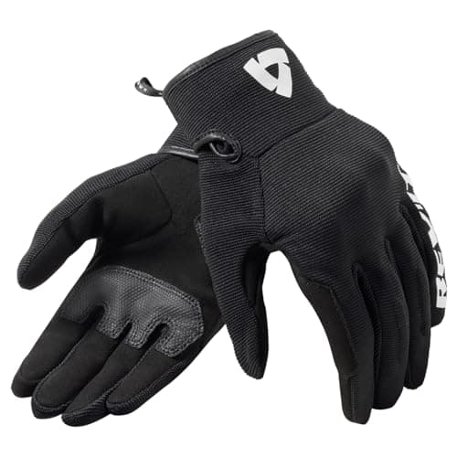 Image of REV'IT! Revit Access Women's Motorcycle Gloves, Black/White, Large