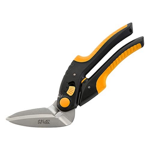 Image of C.JET TOOL Carpet Scissors, Carpet Cutter, 250mm/10, Heavy Duty Multi-Purpose Shears, Soft Grip, Stainless Steel