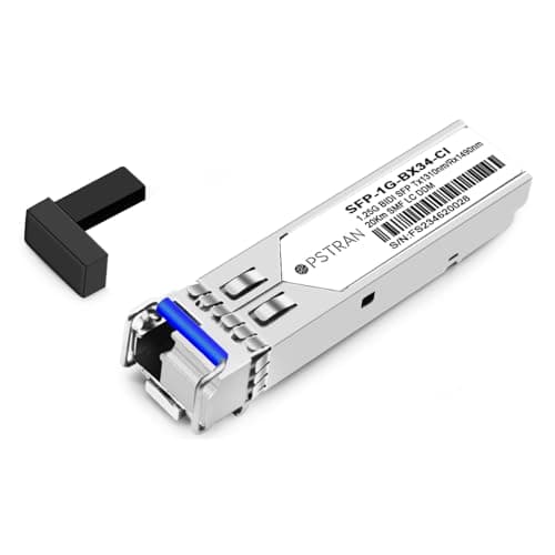 Image of OPSTRAN 1000BASE-BX BiDi SFP Optical Transceiver Module Compatible with Palo Alto Networks PAN-SFP-BXU-20K 1310nm-TX/1490nm-RX 20km DOM Simplex LC SMF