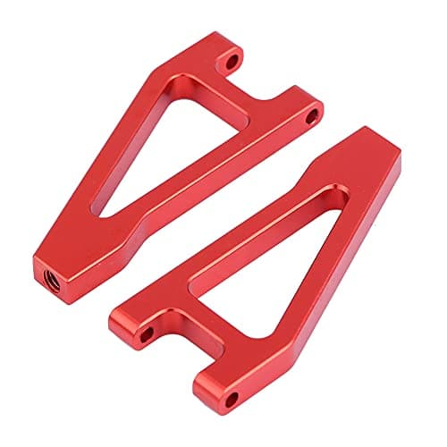 Image of Aluminium Alloy Front Upper Suspension Arm, RC Front Upper Suspension Arm for FS 53633/51805 / 51806 1/10 Scale RC Car, CNC Machined with Anodized Finish, Replacement RC Accessor (513006P red)