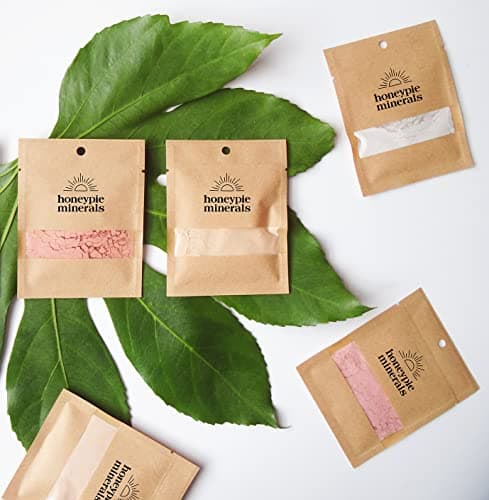 Image of Honeypie Minerals - Mineral Foundation Eco Refill Pouch - Natural Vegan Makeup Face Powder Refills (15 Shades: Light, Medium, Tan, Dark and Deep) (Golden Fair)