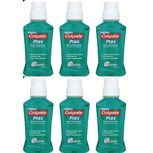 Image of Colgate Plax Soft Mint Mouthwash, 250ml, Pack of 6