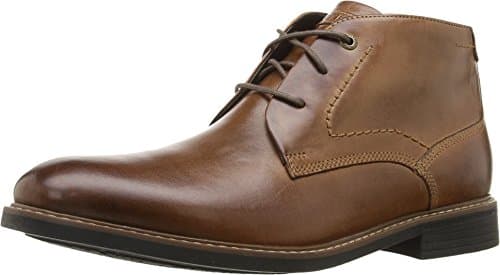 Image of Rockport Men's Classic Break Chukka Boot- Dark Brown Leather-6 W