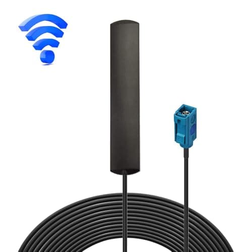 Image of Vehicle Wifi Bluetooth Hidden Adhesive Retrofit Aerial ABS Bluetooth Wifi Antenna for BMW Volkswagen Audi Mecedes Benz Vehicle SUV Telematics Unit Receiver (FAKRA)