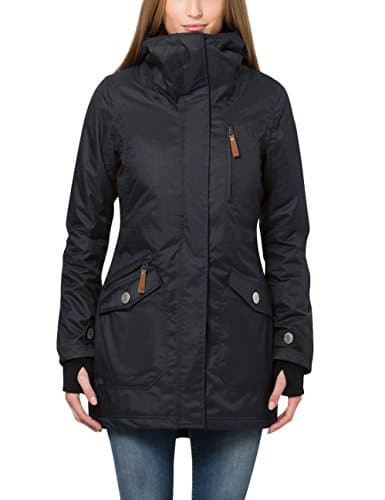 Image of Berydale Womens Bd100 Jacket, Black - Lined Winter Parka, XL UK
