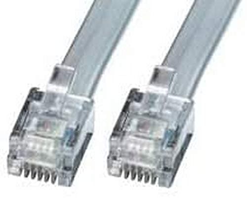 Image of Lindy 6 Way RJ-12 Cable, 50m