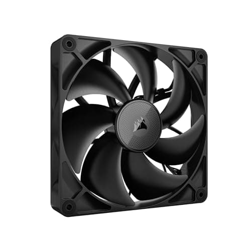 Image of Corsair iCUE LINK RX140 140mm PWM Fan - Magnetic Dome Bearing - Single Fan - Black