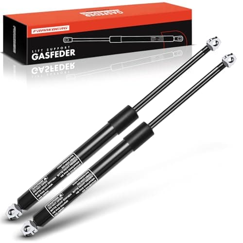 Image of Frankberg 2x Gas Struts Front Bonnet Compatible with 3 Series E36 316 318 323 Hatchback 1994-2000 3 Series E36 316 318 320 323 325 328 M3 Saloon 1990-1998 Replace# 51231960852