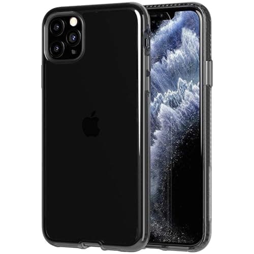 Image of Tech21 Protective Apple iPhone 11 Pro Case Slim Tinted Back Cover - Pure Tint - Carbon