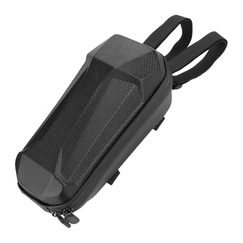 Image of Generisch Scooter Handlebar Bag - 2L Waterproof Hard Shell EVA Storage Case | Reflective Quick Release Front Backpack, Robust Bicycle Accessories for Outdoor Riding