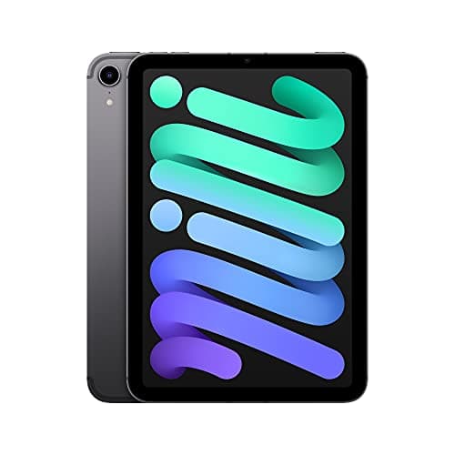 Image of Apple 2021 iPad mini (8.3-inch, Wi-Fi + Cellular, 64GB) - Space Grey (6th Generation)