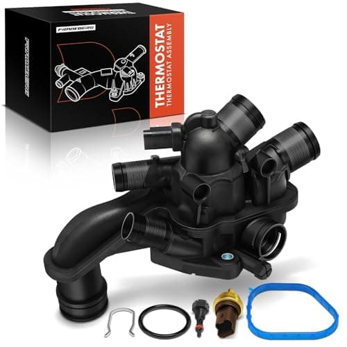 Image of Engine Engine Coolant Thermostat Coolant Thermostat Housing for C3 C4 C5 DS3 DS4 DS5 207 208 3008 308 5008 2006-2020 11537534521
