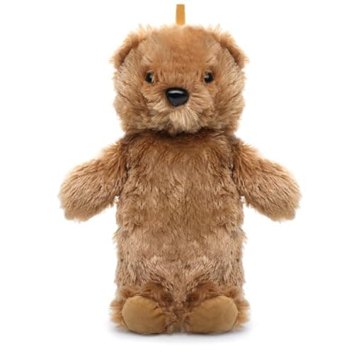 Image of A2Z Hot Water Bottles 3D Animal Teddy Bear Soft Plush Fleece Cover 750ML Durable Leak Proof Rubber Bottle Pain Relief Cosy Nights Neck Back Shoulder Warmer Sofa Bedtime Heat Theraphy