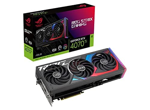 Image of ASUS ROG Strix GeForce RTX 4070 Ti Gaming Graphics Card (PCIe 4.0, 12GB GDDR6X, HDMI 2.1a, DisplayPort 1.4a)