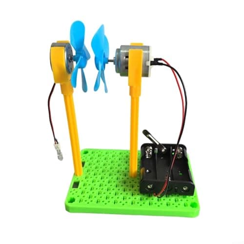 Image of Build Your Own For Mini Wind Turbine Generator: Fun Science Kit For Young