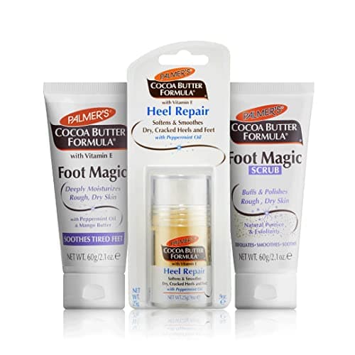 Image of Palmer's Cocoa Butter Foot Care Set | Foot Magic Cream | Heel Repair Stick | Foot Magic Scrub