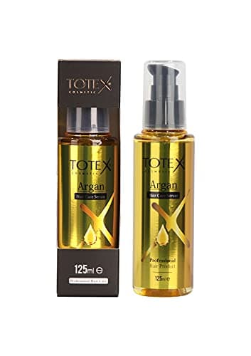 Image of Argan Hair Serum Oil 125ml | Deep Repair & Nourishing Treatment for Dry & Damaged Hair | Anti-Frizz Shine Serum | Heat Protection & Split End Repair | Smooth & Silky Hair Care for Men & Women