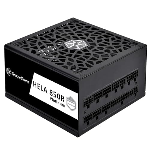 Image of SilverStone Technology HELA 850R Platinum, ATX 80 Plus Platinum 850W Fully Modular PCIe 5 Power Supply, SST-HA850R-PMA