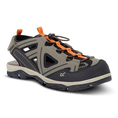 Image of Regatta Men's Westshore Walking Sandals, Comfortable, Protective & Hardwearing - Perfect for Outdoors, Walking & Camping Brown