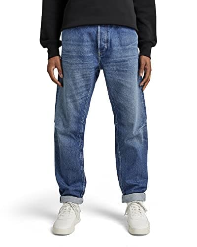 Image of G-Star Men's Grip 3D Relaxed Tapered Jeans, Blue (faded harbor D19928-C967-D331), 30W / 30L