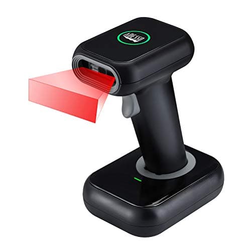 Image of Adesso NuScan 2700R 2D Wireless Barcode Scanner with Charging Cradle