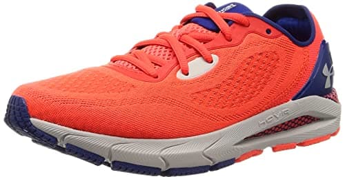 Image of Under Armour Men's Ua HOVR Sonic 5 Running Shoes, Technical Performance, Bolt Red, 40.5 EU, Bolt Red, 8.5 UK