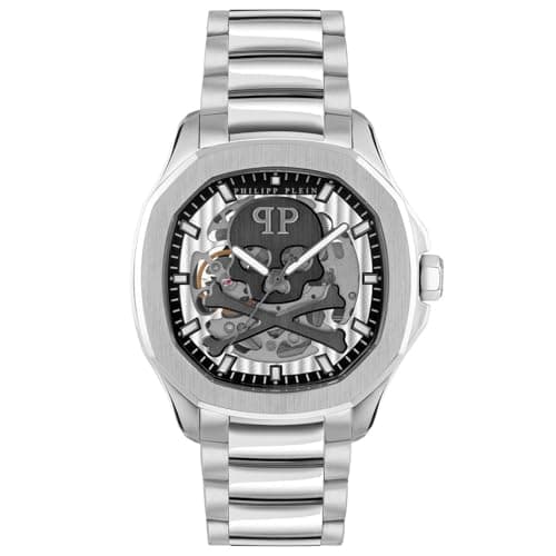 Image of Philipp Plein Men Analogue Automatic Watch $keleton $pectre