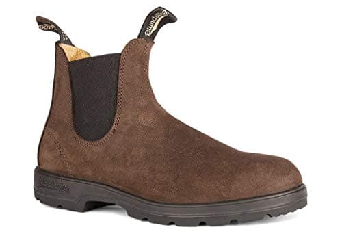 Image of Blundstone 1606 Unisex Adults’ Chelsea Boot, Brown nubuk, 9.5 UK