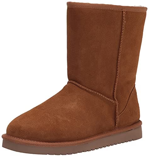Image of Koolaburra by UGG Men's Burra Short Fashion Boot, Chestnut, 7 UK