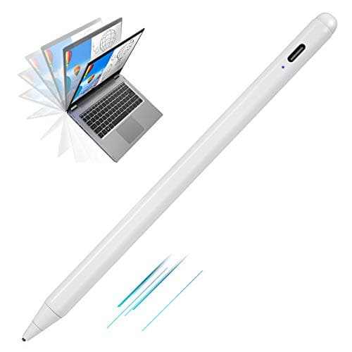 Image of Acer Spin 3 Convertible Laptop Stylus, Active Digital Pen for Acer Spin 3, High Precision with Ultra Fine Tip, Touch-Control, Rechargeable, White