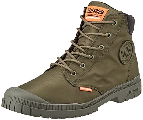 Image of Palladium, Pampa Sp20 Cuff Wp+, Sneaker unisex, Green, 4 UK