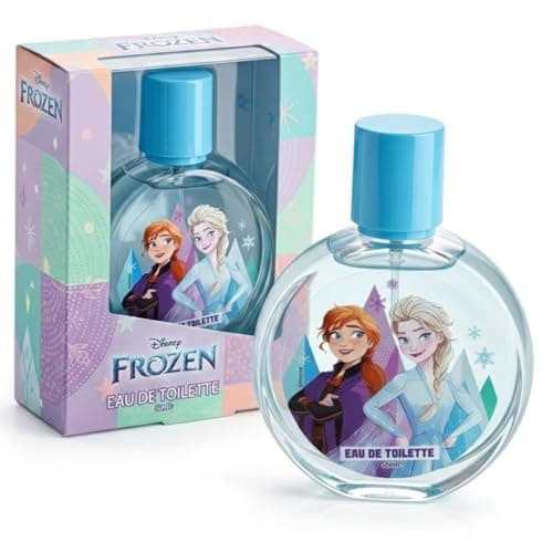 Image of Disney Frozen Eau de Toilette, 50ml, Anna and Elsa Theme, Kids Fragrance