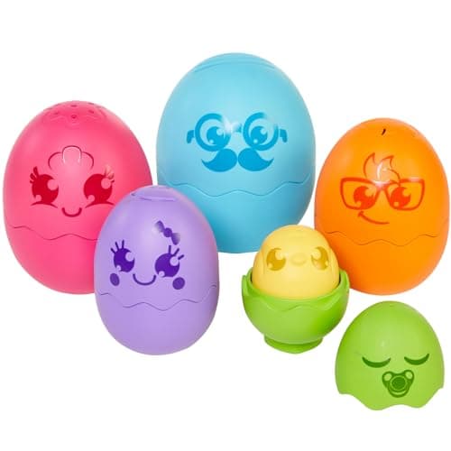 Image of Toomies E73564 New Hide & Squeak Nesting Eggs, Large