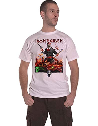 Image of Iron Maiden T Shirt Legacy of the Beast Live in Mexico City Official Mens S Black