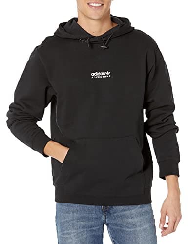 Image of adidas Originals Men's Adventure Hoodie, Black, M