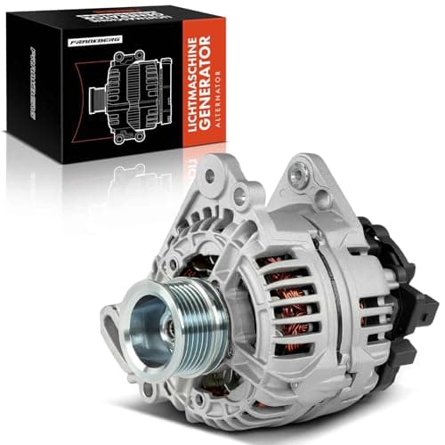 Image of Frankberg Alternator 90A Compatible with Polo 9A 9N 1.4L Petrol 2001-2009 Ibiza IV 6J5 6P1 1.4L Petrol 2008-2015 Fabia II 542 1.4L Petrol 2007-2014 Replace# 0124325016