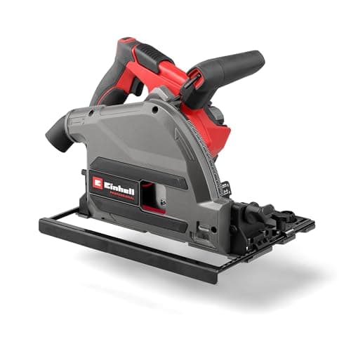 Image of Einhell Professional Cordless Plunge Saw 18V Power X-Change, Ø 165mm Saw Blade, Brushless, 56mm Depth of Cut, Toolless Adjustment, Without Battery TP-PS 18/165 Li BL - Solo