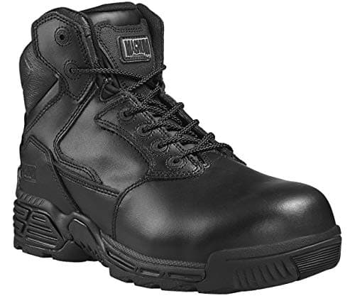 Image of Magnum Unisex Adult Stealth Force 6.0 Leather Ct/cp Black Safety Boot 37422/069 12 UK