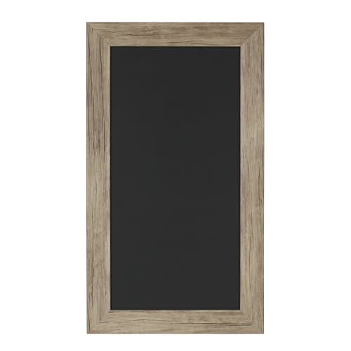 Image of (13x23, Rustic Brown) - DesignOvation Beatrice Framed Magnetic Chalkboard, 13x23, Rustic Brown