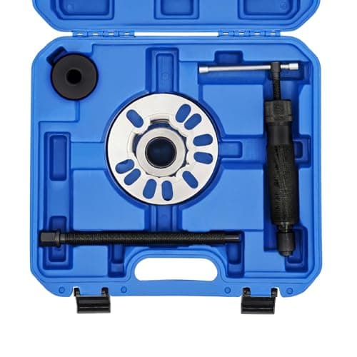 Image of 10T Hydraulic Wheel Hubs Puller, Hydraulic Drive Shaft Expressor, Wheel Hub Extractor Assembly Disassembly Tool, for 4/5-Hole Hubs with A Bolt Circumference of 3.78-4.92in. (Blue)
