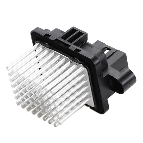 Image of Motoforti HVAC Blower Motor Resistor Heater Blower Resistor for Land Rover Discovery Sport 2015-2019 for Jaguar E-Pace 2018-2019 Metal ABS Silver Tone