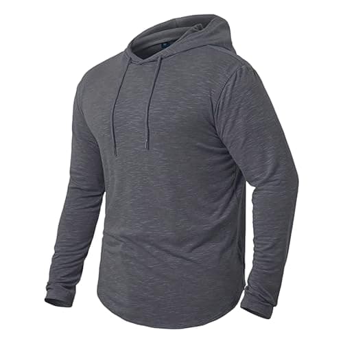 Image of Men's T-Shirt Cotton Jersey with Modern Colour Gradient for Breathable, GY2, XXL