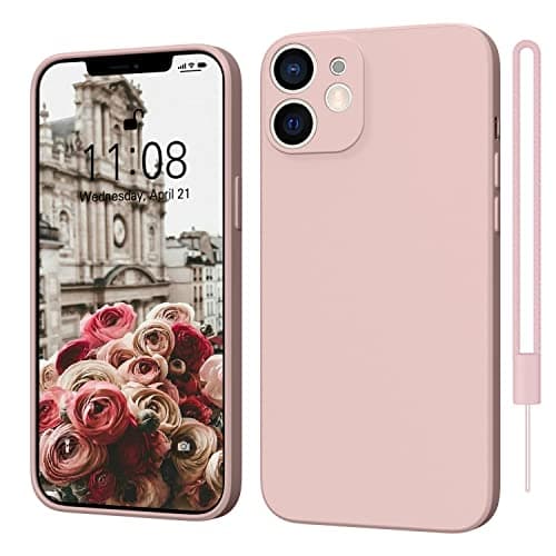 Image of ORDA for iPhone 11 case Silicone 6.1 for iPhone 11 2019 Soft Gel Rubber Cover Ultra Slim case Anti-Scratch Compatible with iPhone 11 cover Pink