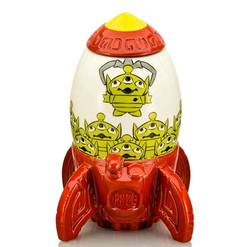 Image of Geeki Tikis Disney Pixar Toy Story Alien Space Crane Ceramic Mug With Lid