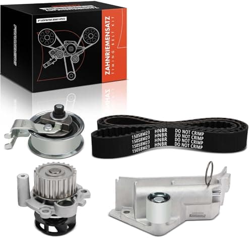 Image of Frankberg Timing Belt Repair Kit Camshaft Belt Repair Kit with Water Pump Petrol Compatible with Golf IV 1J1 1.8L 1997-2005 Golf IV Variant 1J5 1.8L 1999-2006 Replace# KP15491XS