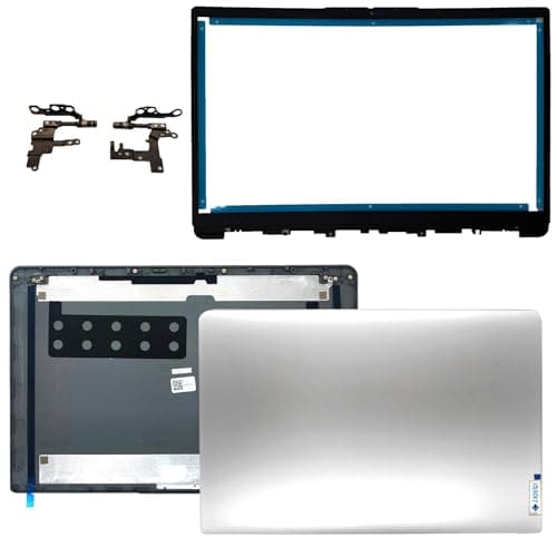 Image of Jxjslp Replacement LCD Cover Back with Bezel with Hings for Lenovo Ideapad 1-15ADA7 82R1 82U4 1 15AMN7 82VG 82X5 1 15ALC7 82R4 Series Laptop Rear Case Top Lid 5CB1M48453 5CB1F36621 5B30S19034
